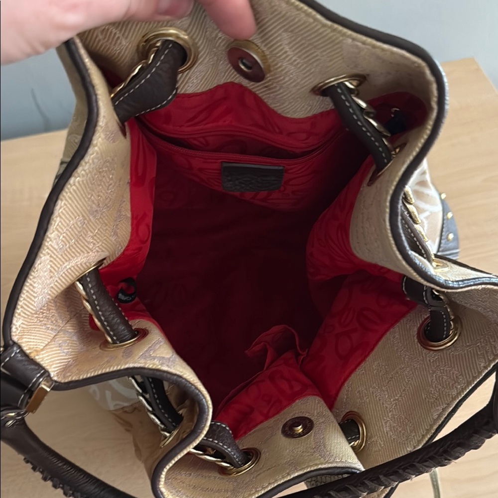 Patchwork Leather Shoulder Bag - image 4